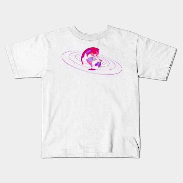 The Digital Marble Kids T-Shirt by arc1